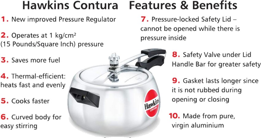 Hawkins pressure cooker discount 5 litre flipkart