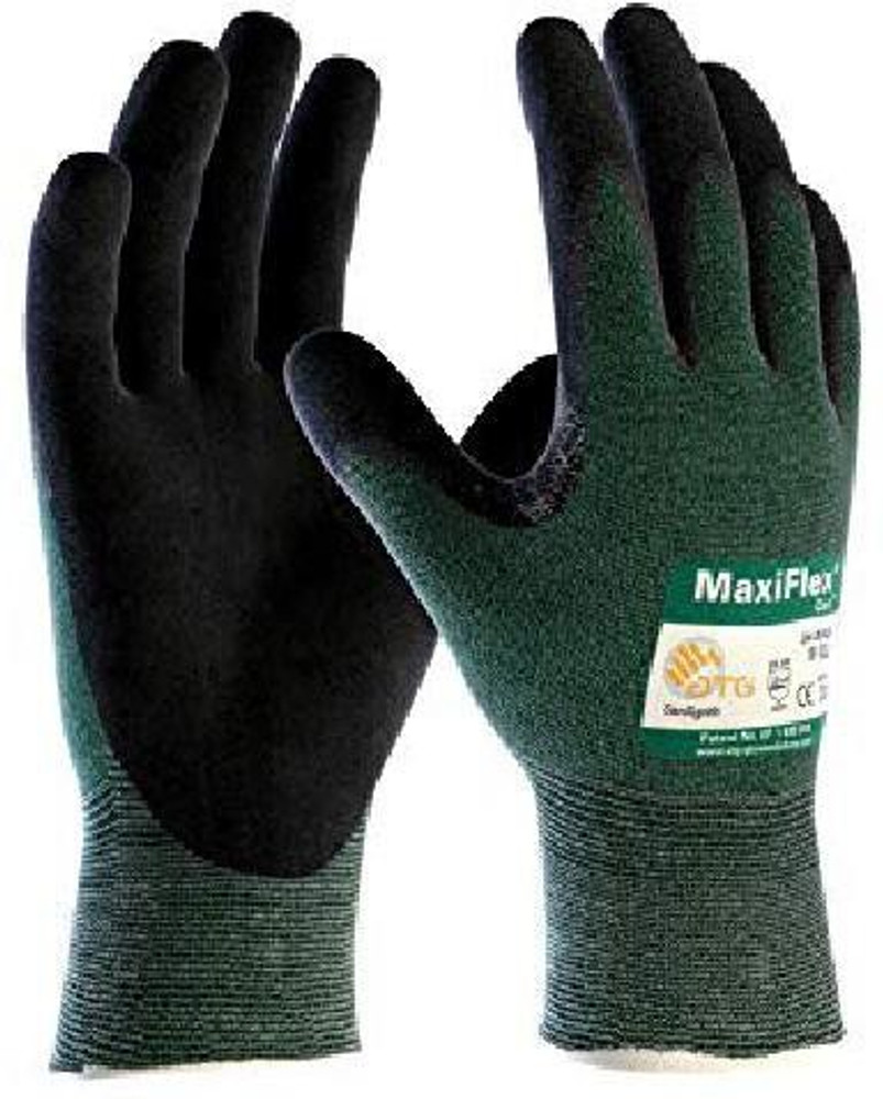 ATG 3 Pack MaxiFlex Cut 34 8743 Cut Resistant Nitrile Coated Work