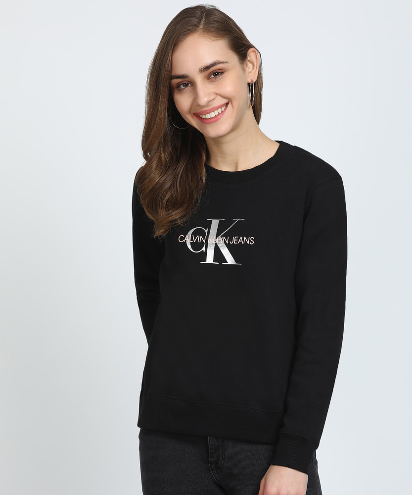 Calvin Klein Jeans Full Sleeve Printed Women Sweatshirt Buy Calvin Klein Jeans Full Sleeve Printed Women Sweatshirt Online at Best Prices in India Flipkart