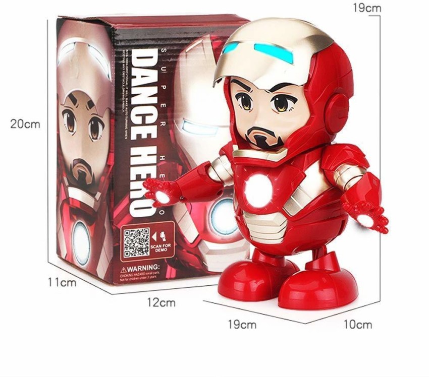 Dancing robot sale iron man