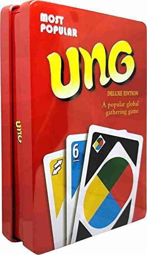 UNO Flip Game with Tin Case