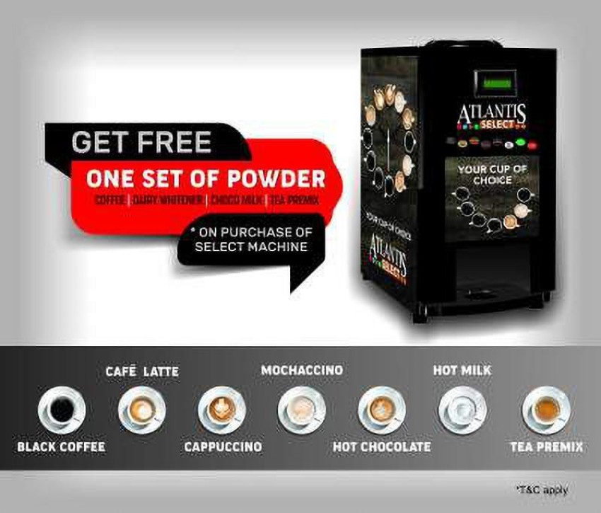 Atlantis Classic 2 Lane Tea and Coffee Machine Price in India