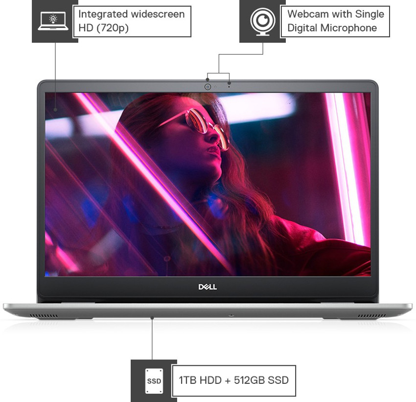 DELL Inspiron 5000 Intel Core i7 10th Gen 1065G7 - (8 GB/1 DELL Inspiron 5000 Intel Core i7 10th Gen 1065G7 - (8 GB/1