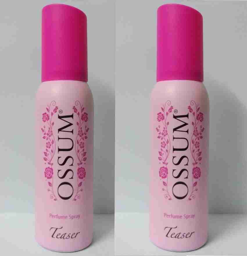 OSSUM TEASER PERFUME SPRAY 120ML Pack of 2 Perfume Body Spray
