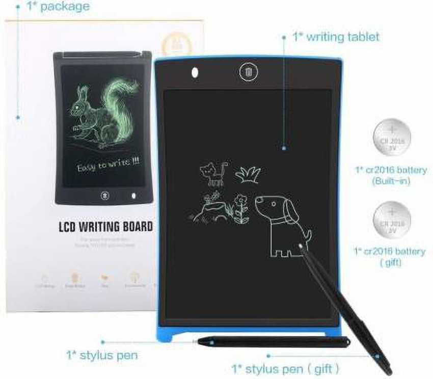 POZUB 8.5inch LCD Writing Tablet Drawing Board Pads,Graffiti E-Note Pad  Paperles Board Magic Sketch Drawing Pad Draw, Sketch, Create, Doodle, Art  Learning Tablet Slate 8.5 x 7 inch Graphics Tablet Price in