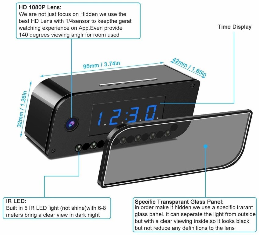 best clock camera