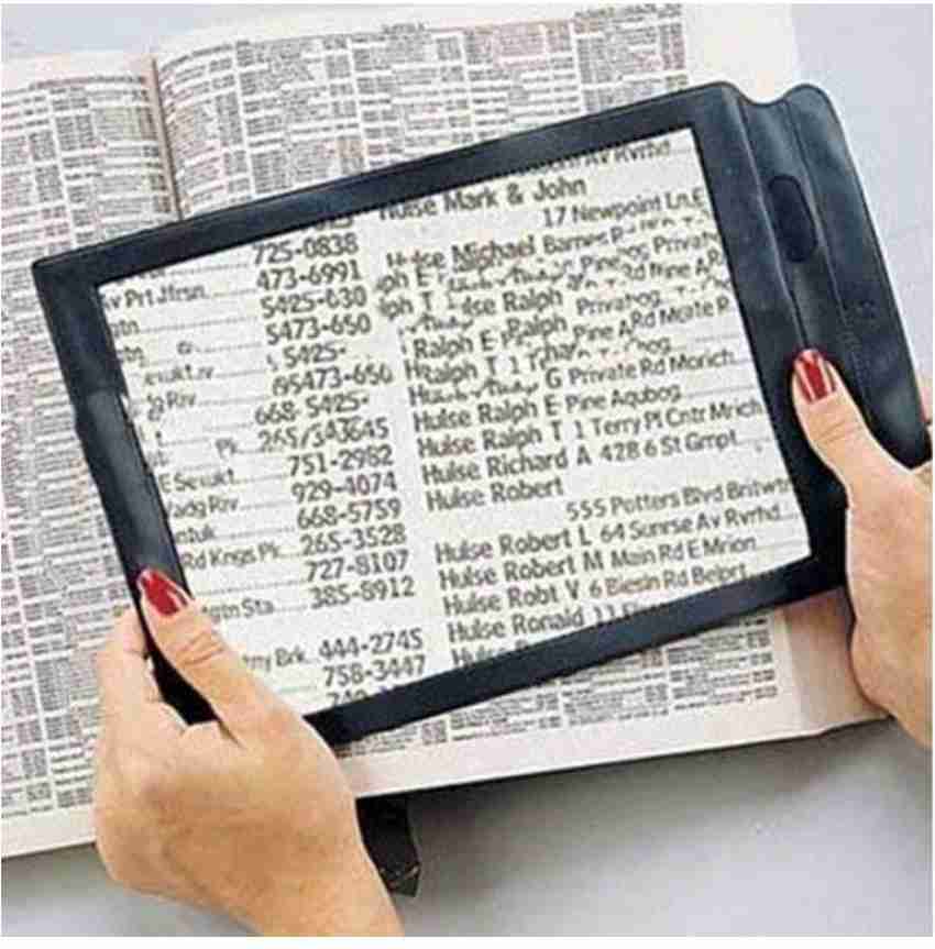 Magnifying glass for reading magnifying glass screen a4, CATEGORIES \  Magnifiers \ Others