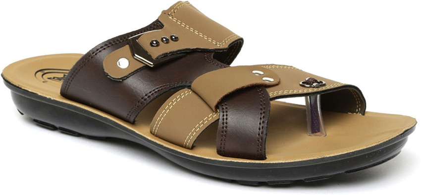 Paragon PU6758G Stylish Lightweight Daily Durable Comfortable Formal Casuals Men Khaki Brown Sports Sandals