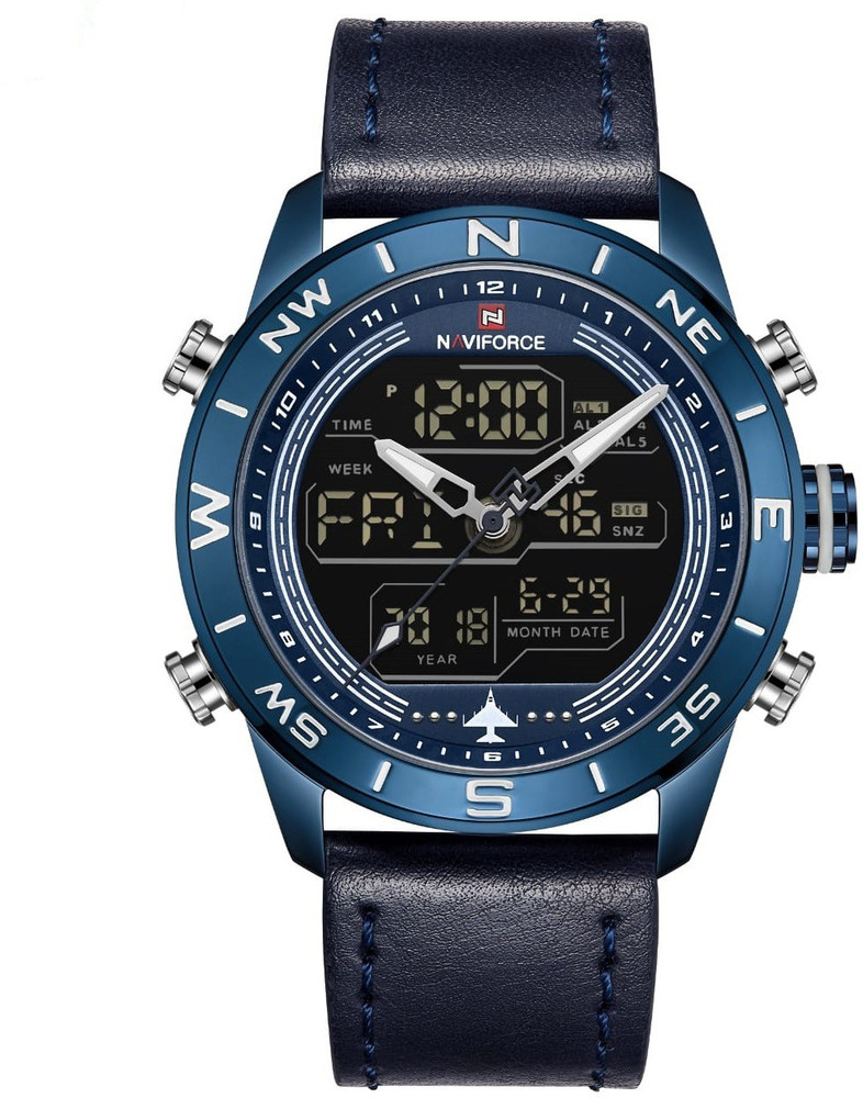 NAVIFORCE 9144 NF9144 Analog Digital Watch For Men Buy NAVIFORCE 9144 NF9144 Analog Digital Watch For Men NF9144 Online at Best Prices in India Flipkart