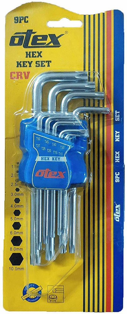 Star shaped allen key with sales hole