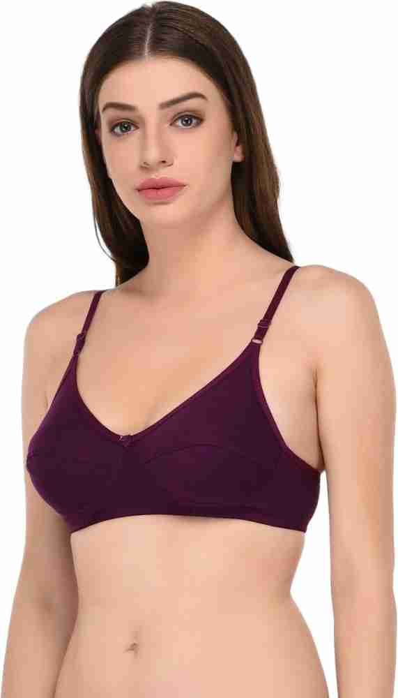 Buy online Pack Of 2 Solid Regular Bra from lingerie for Women by Elina for  ₹489 at 51% off