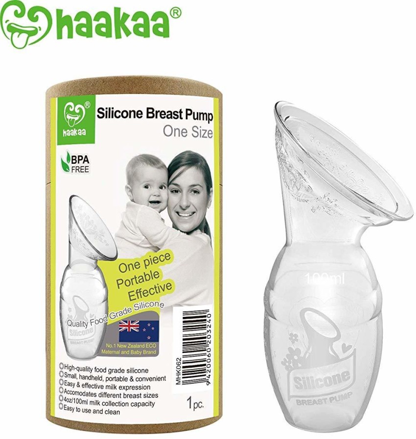 HAAKAA Récipient pour lait maternel 2Squeeze (120 ml, Silicone