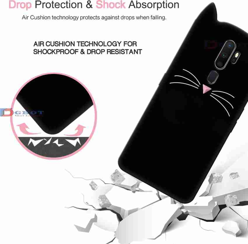 KloutCase Back Cover for Oppo A5 2020 (Silicone_Black) : :  Electronics