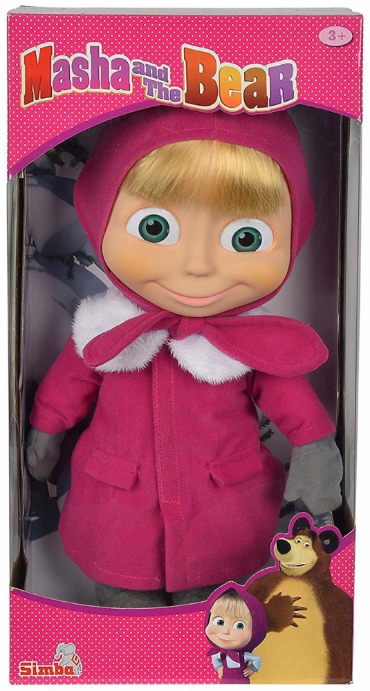 Masha and the bear stuffed store toy