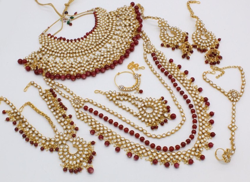 Bridal jewellery sale set flipkart