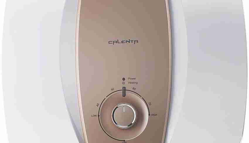 BAJAJ 25 L Storage Water Geyser (CALENTA MECHANICAL, White u0026 Gold) Price in  India - Buy BAJAJ 25 L Storage Water Geyser (CALENTA MECHANICAL, White u0026  Gold) online at Flipkart.com
