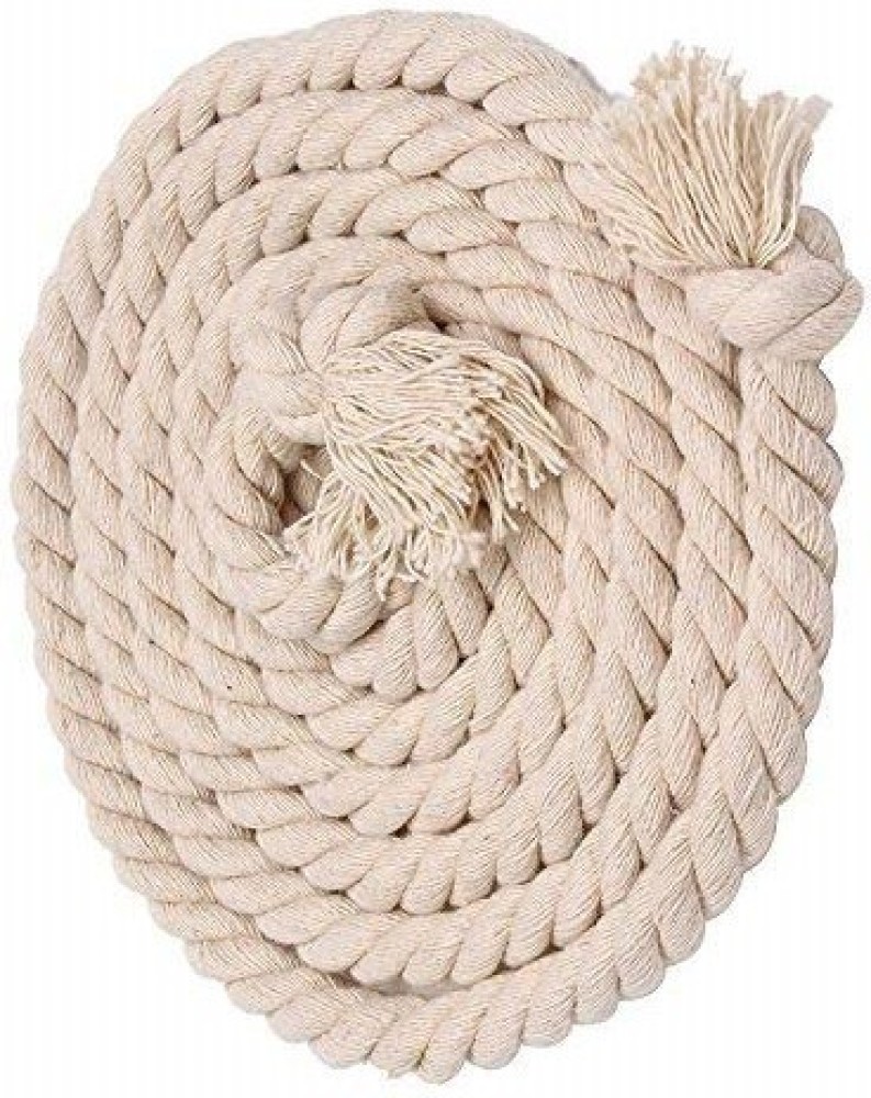 SAIFPRO Tug of War Rope White 50Meters - 40mm Thickness Battle Rope Price  in India - Buy SAIFPRO Tug of War Rope White 50Meters - 40mm Thickness Battle  Rope online at