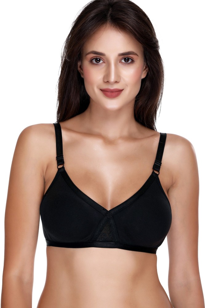 SONA by M1003 Hosiery Cotton T-Shirt Bra Women Full Coverage Non