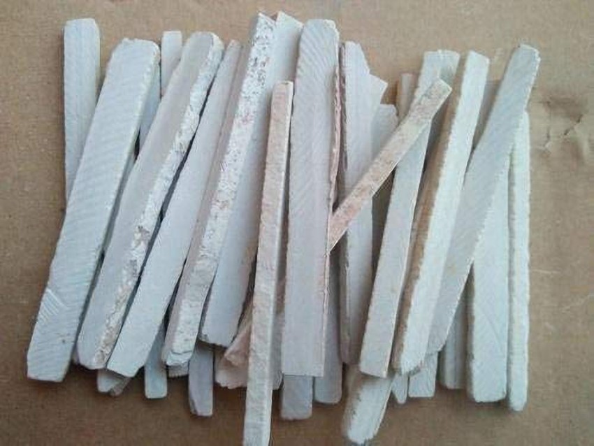 3-Rocks White Natural Slate Pencils, Pack of 10 pencil-Best Quality slate  pencil, Can be used for eating (10 Sticks) writting skill slate pencil  Price in India - Buy 3-Rocks White Natural Slate