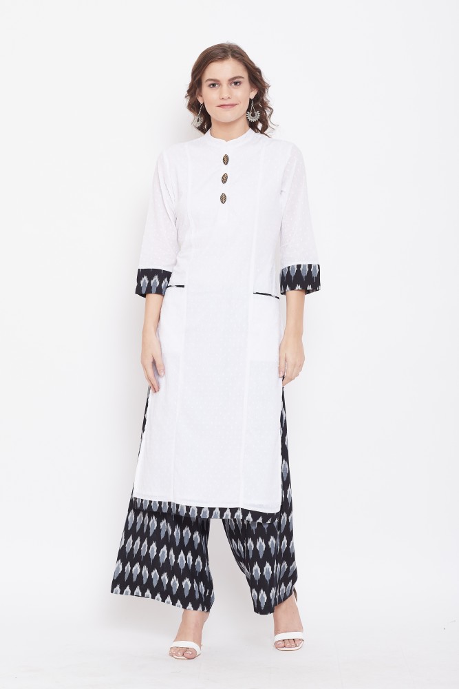 Flipkart hotsell white kurtis