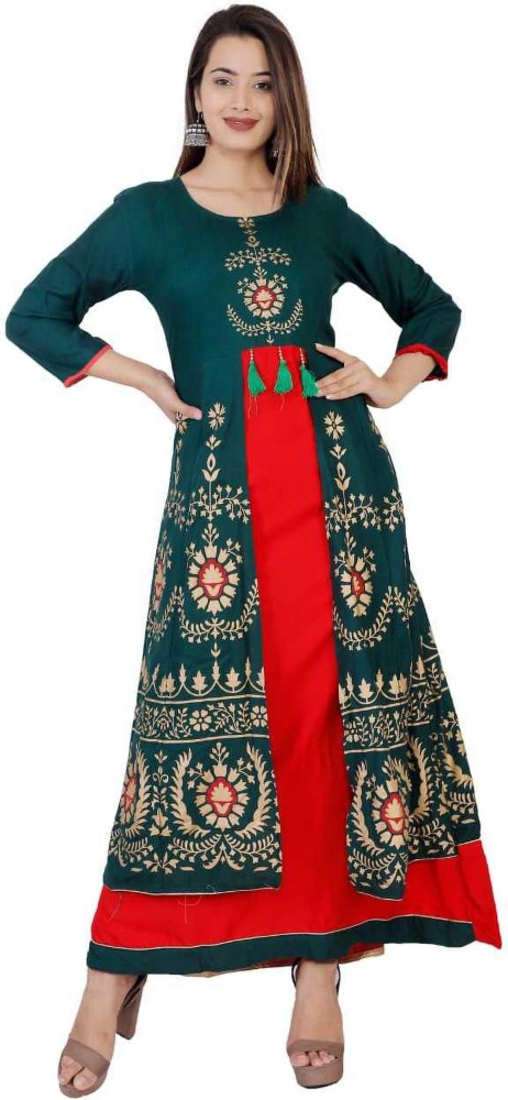 Double layer shop kurti flipkart