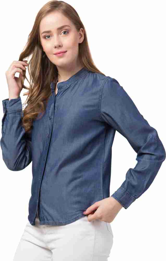 Arbiter Collection Women Printed Casual White Shirt - Buy Arbiter  Collection Women Printed Casual White Shirt Online at Best Prices in India