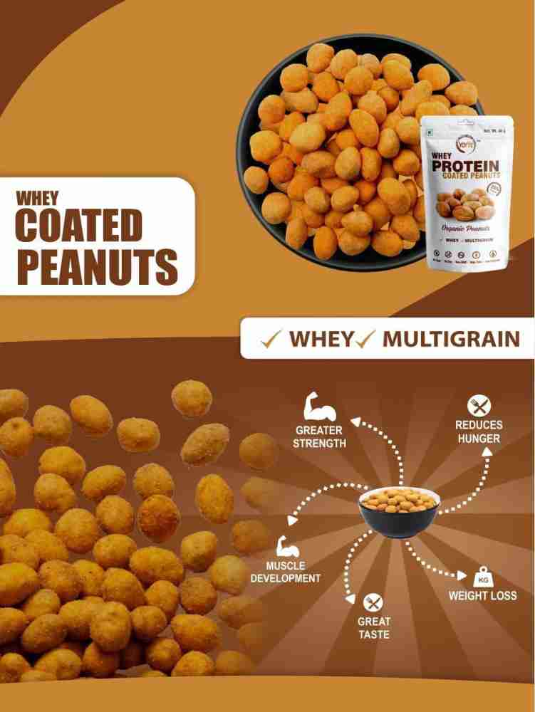 Yofit Whey Protein Coated Peanuts Price in India - Buy Yofit Whey Protein  Coated Peanuts online at