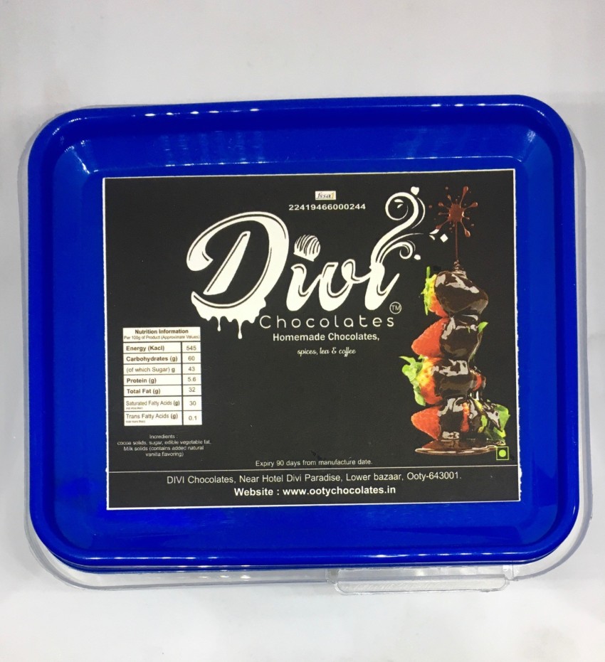 DIVI CHOCOLATES ooty homemade chocolates Assorted 250 gms