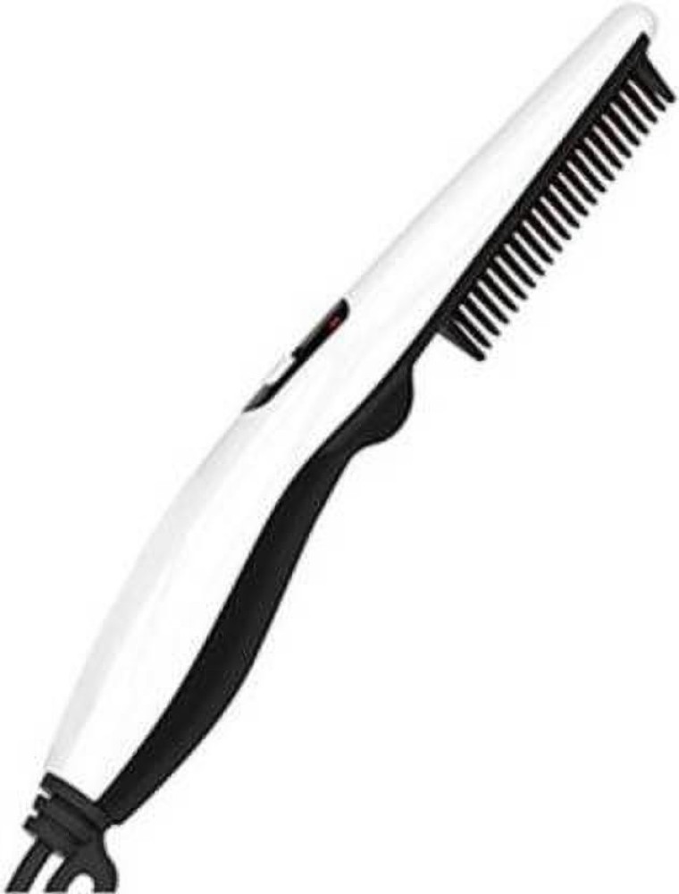 Short hair outlet straightening brush