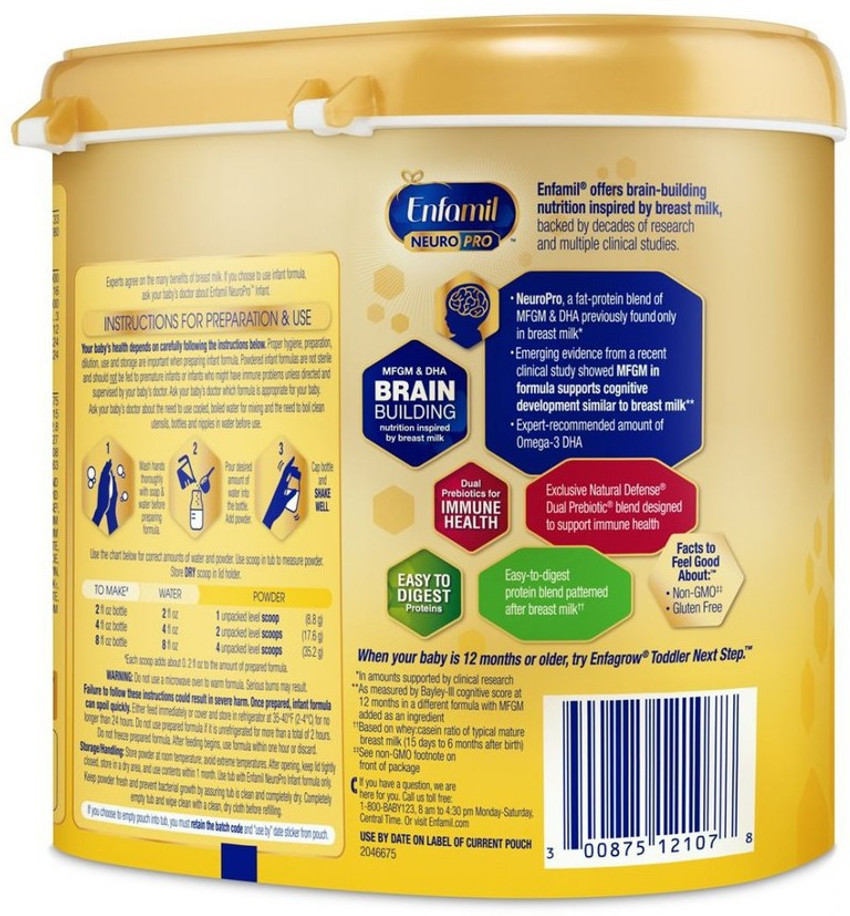 Enfamil neuropro infant formula top