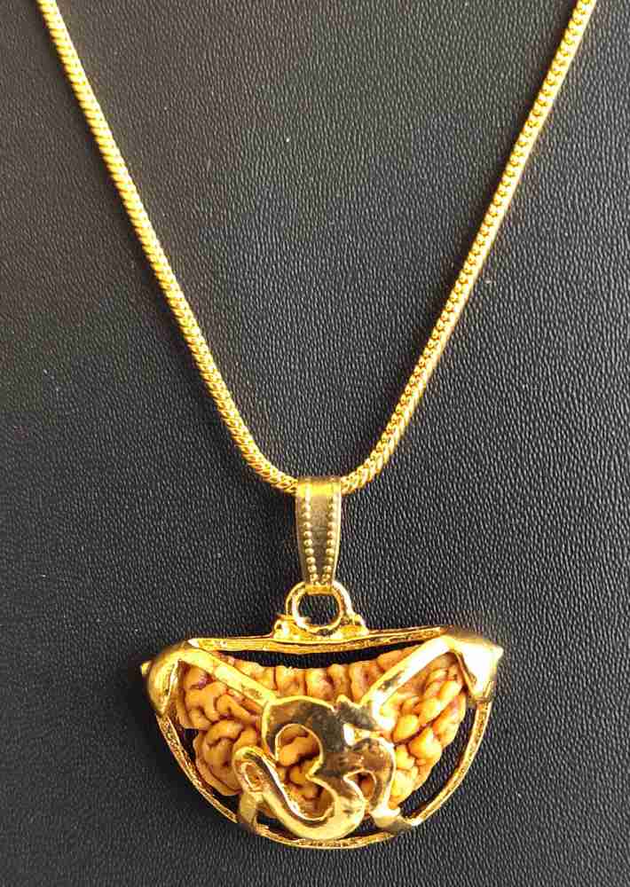 Ek mukhi rudraksha gold store pendant designs