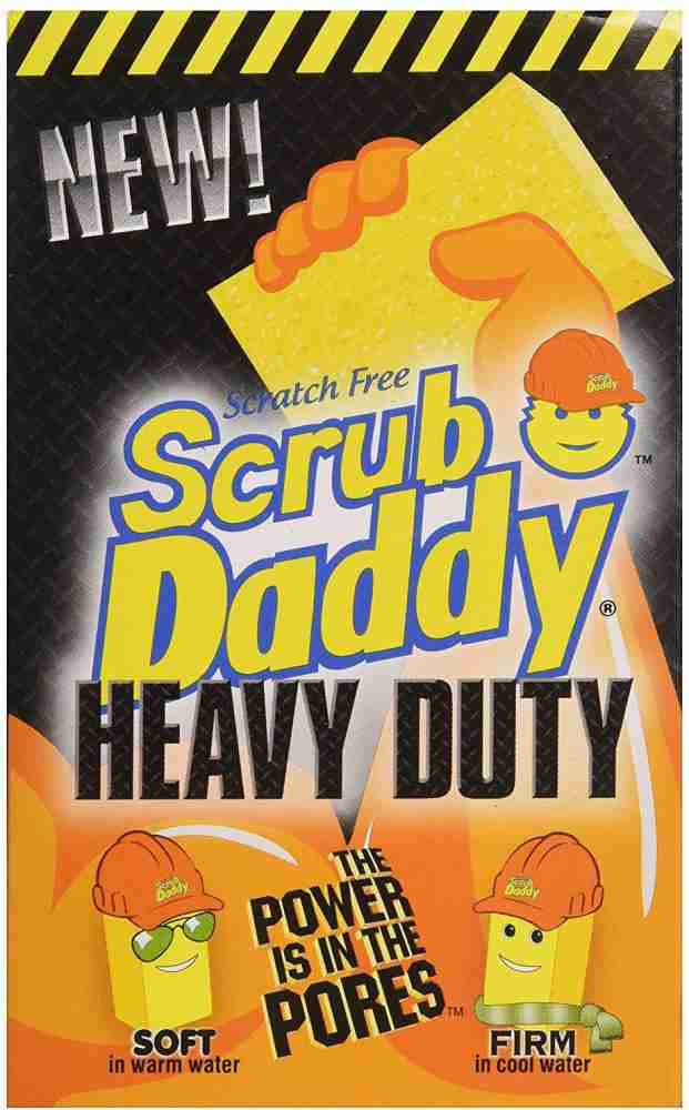 Scrub Daddy Sponge Daddy Heavy Duty Scrubber Sponge For All