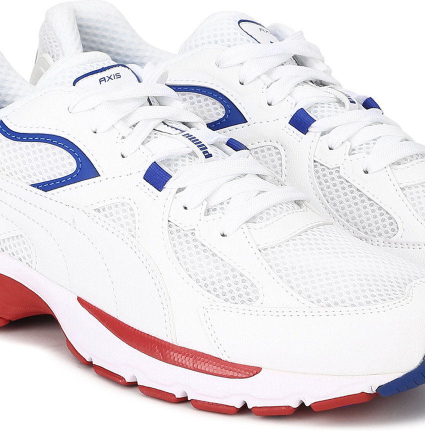 puma axis plus 90s white