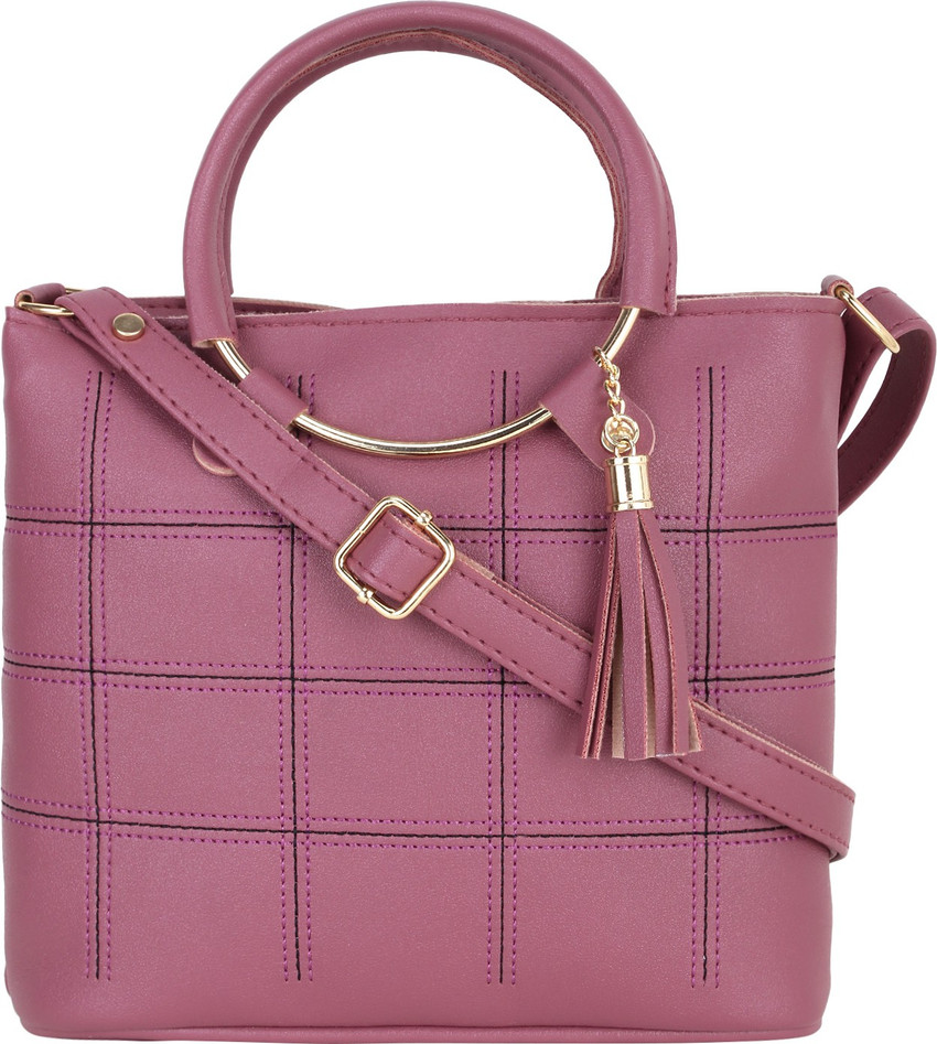 GD Fashion Pink Sling Bag Office Parse Hand Bag For Girl And Women