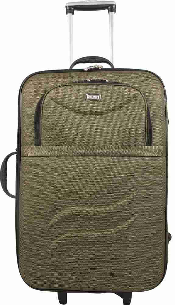 Fastrack Brown Trolley Bag with front pockets, For Travelling, Size: 24 Inch