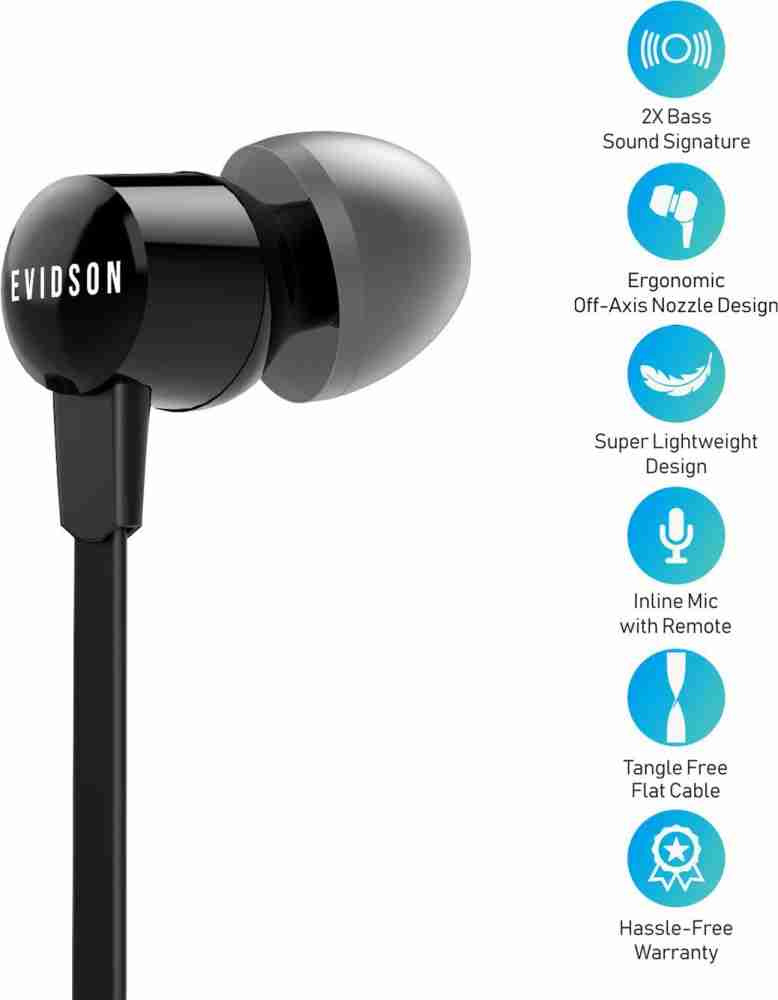 Evidson Vibe Wired Price in India Buy Evidson Vibe Wired Online Evidson Flipkart