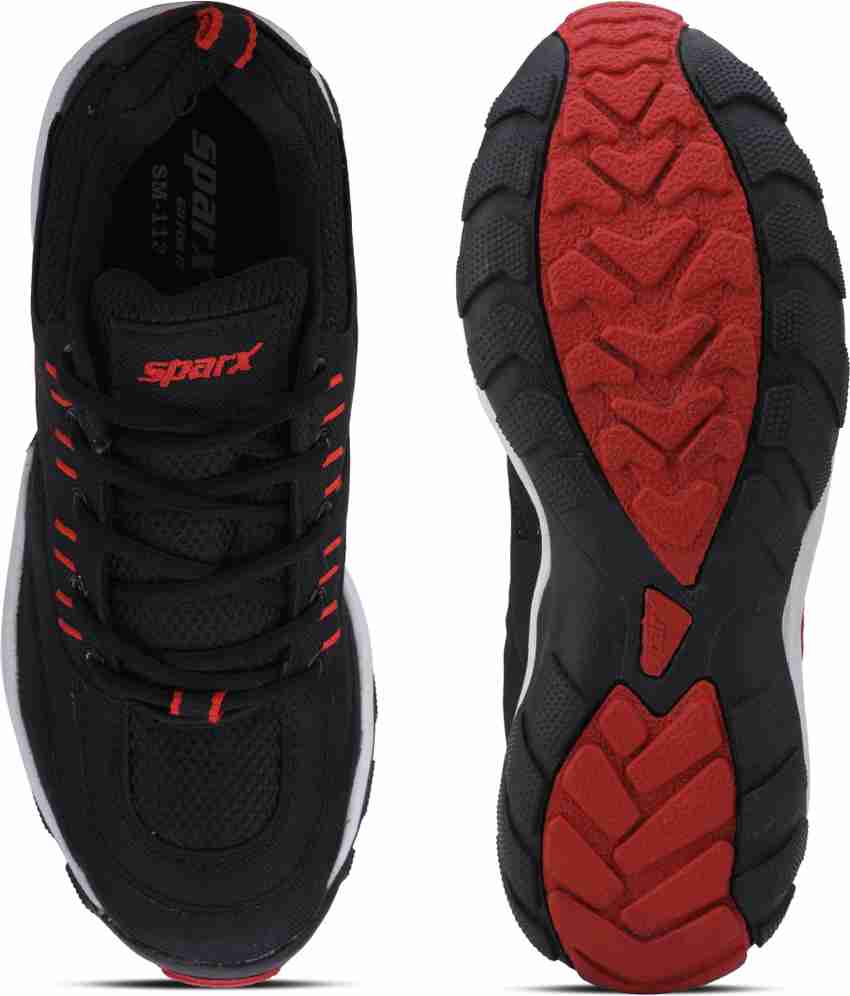 Sparx SM 113 Running Shoes For Men Buy BLACK RED Color