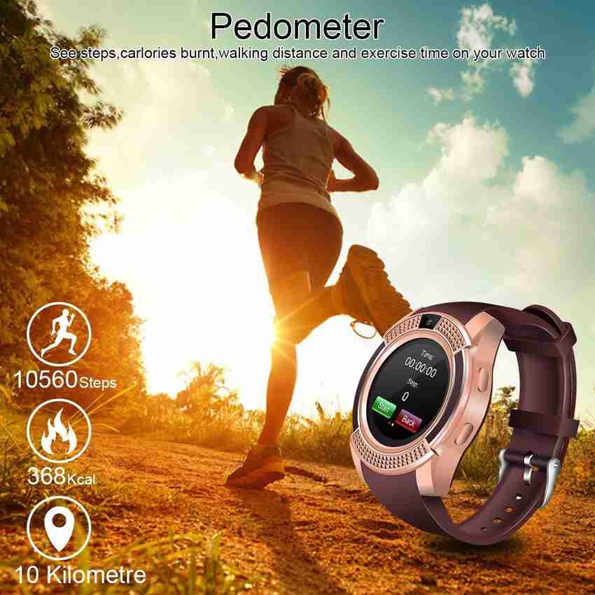 Life Like V8 Bluetooth With Sim Tf Card Slot Smartwatch Price in