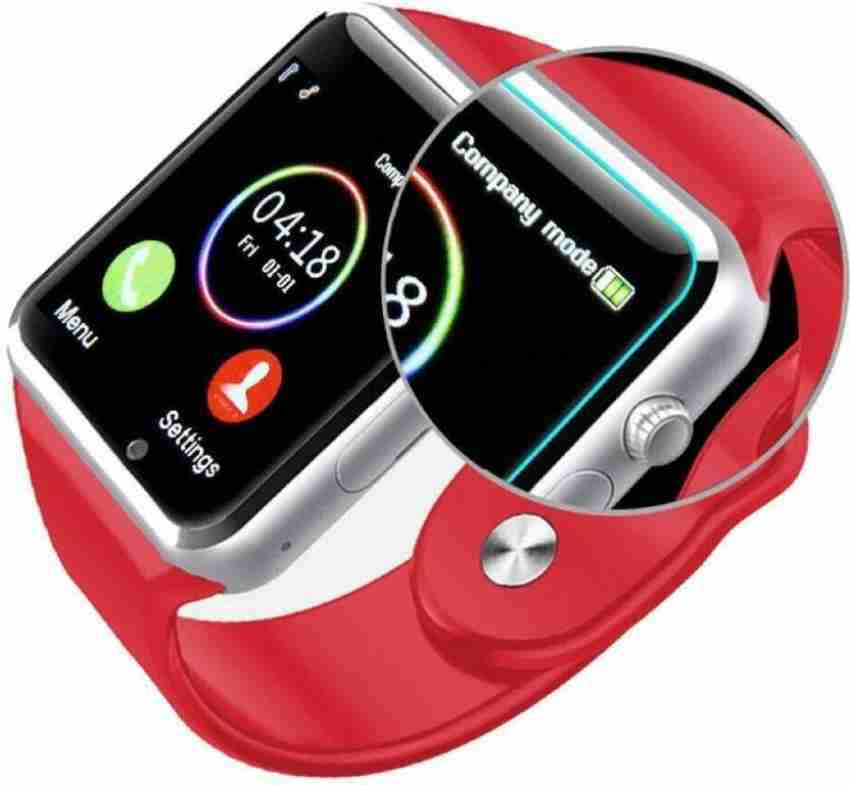 Smartwatch rojo 2025