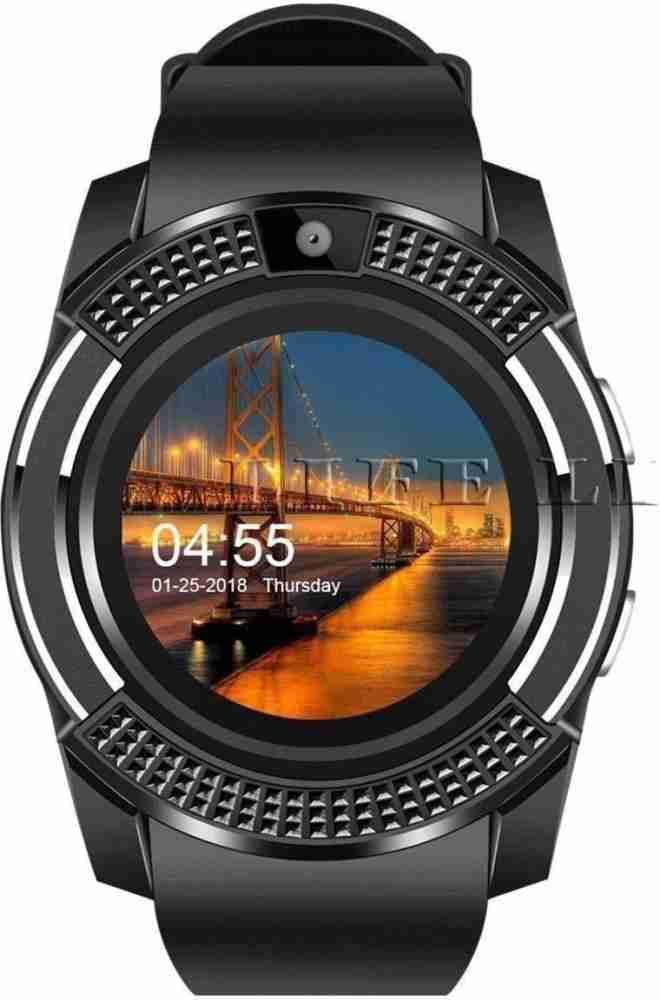 4G Oppo & Mi Camera,Bluetooth,SIM Card Smart Black Smartwatch Price in  India - Buy 4G Oppo & Mi Camera,Bluetooth,SIM Card Smart Black Smartwatch  online at