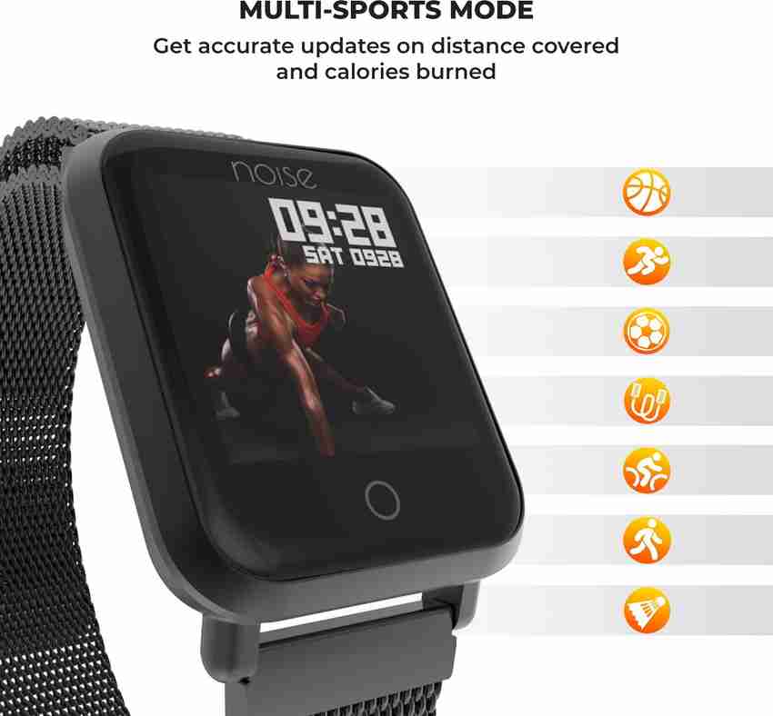 Noise colorfit pro metallic edition smartwatch online