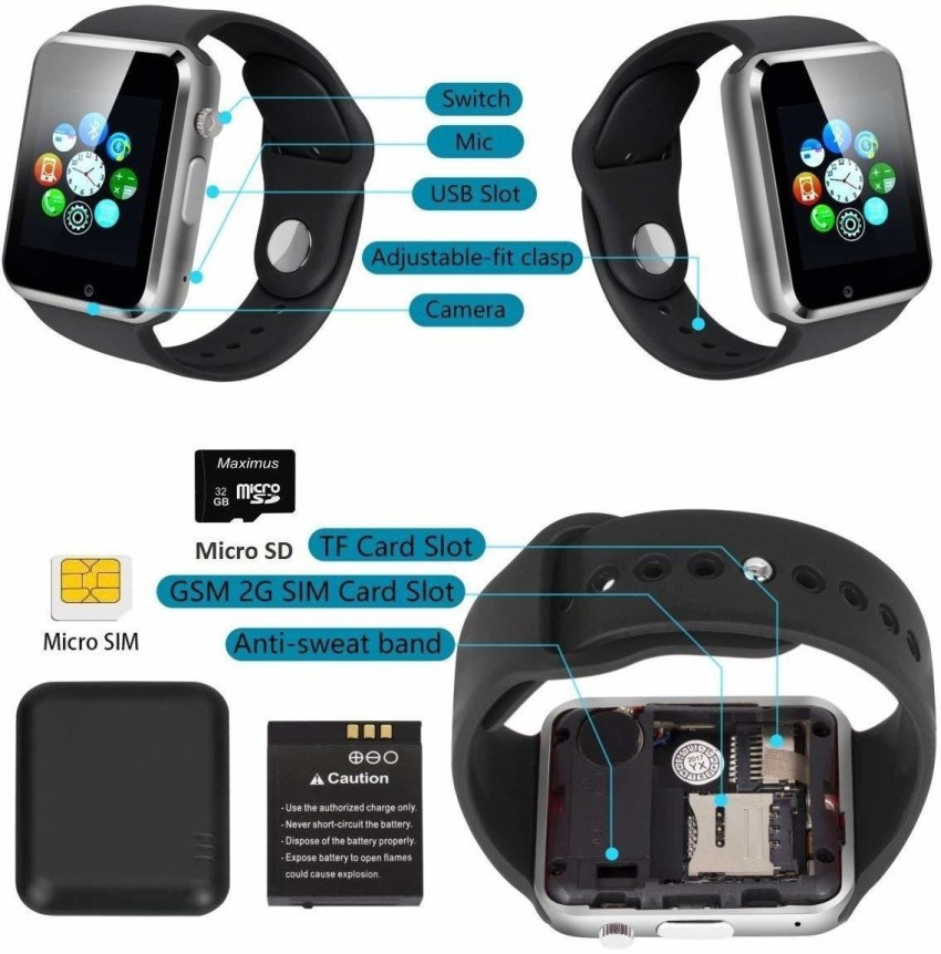 Triangle Ant ™ Touchscreen Smartwatch-Silver Smartwatch Price in India - Buy  Triangle Ant ™ Touchscreen Smartwatch-Silver Smartwatch online at Flipkart .com