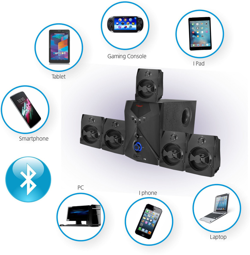 Tecnia 4.1 speaker with bluetooth 2025