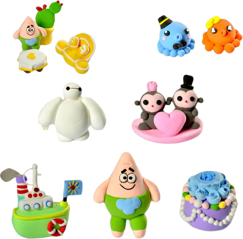 Kidzoo Children Moulding Dough 5 Colours Clay Art Craft Play