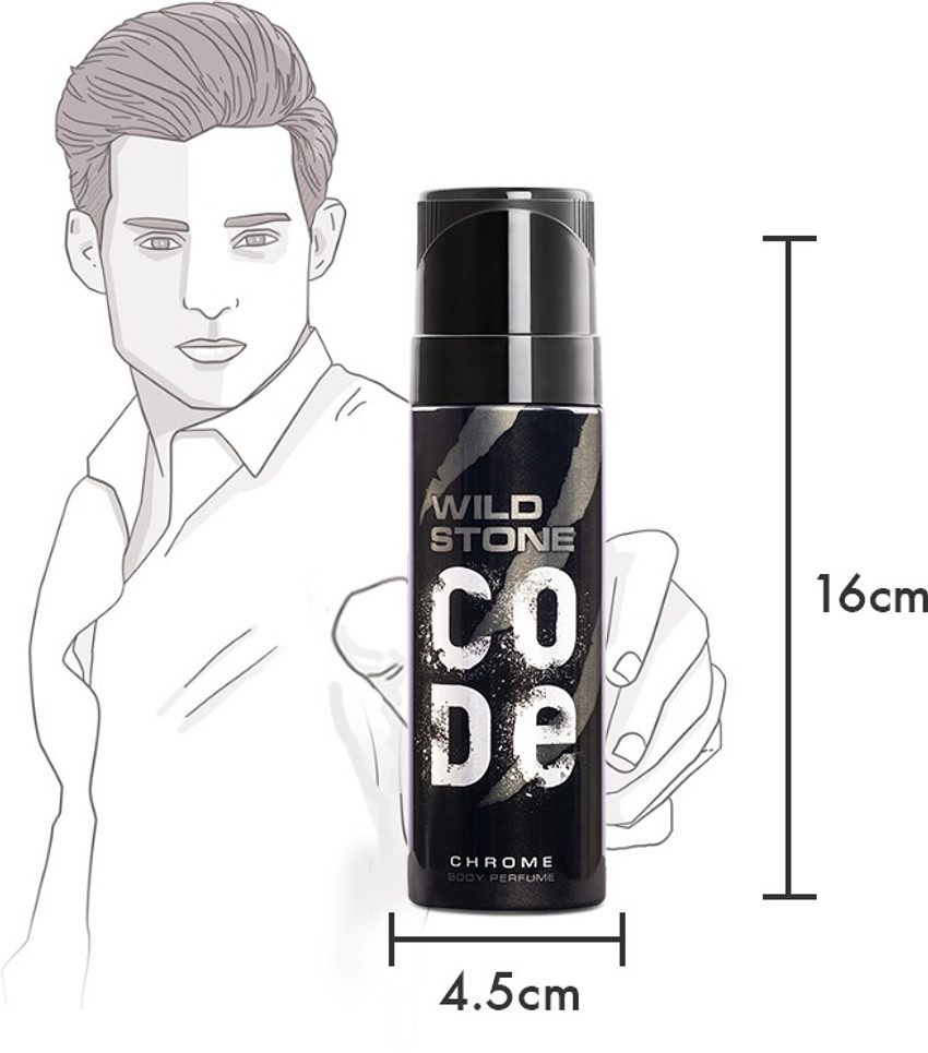 Chrome black top perfume