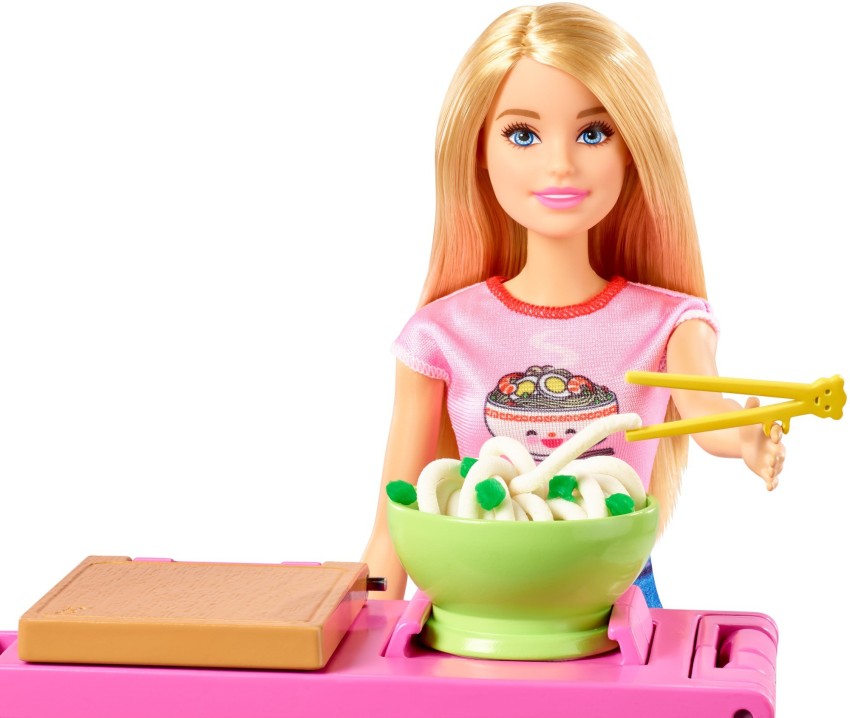 BARBIE Career Noodle Maker Doll Playset