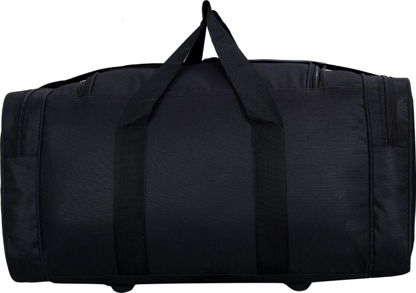 Plain black best sale duffle bag