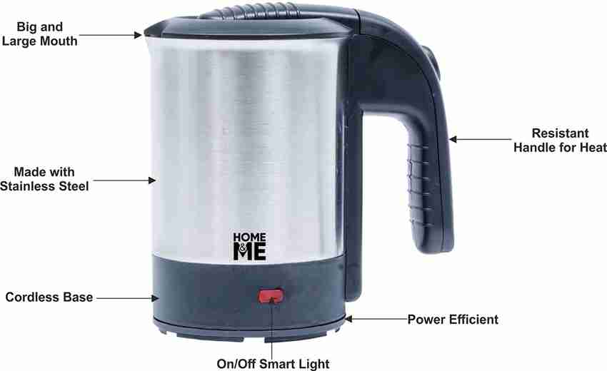Cello Quick Boil 700 Stainless Steel Electric Kettle, Litre, 56 OFF