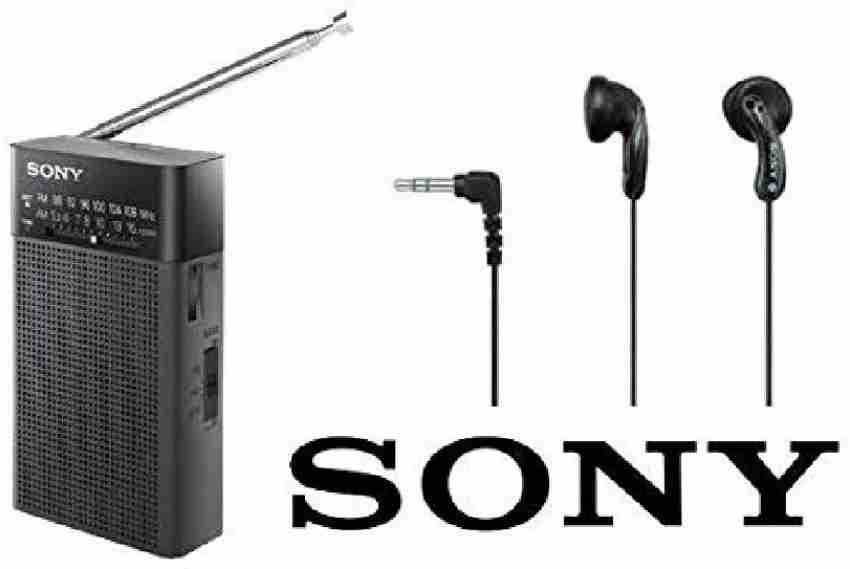 Sony ICF-P36 radio portátil AM/FM color negro