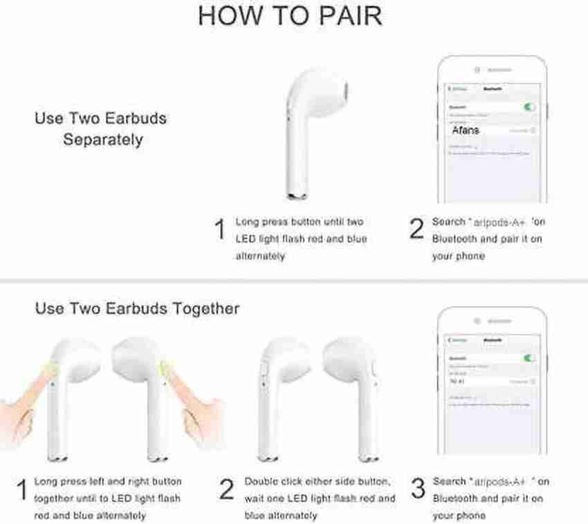 Czech i7S TWS Bluetooth Headset with Mic Bluetooth Price in India Buy Czech i7S TWS Bluetooth Headset with Mic Bluetooth Online Czech Flipkart